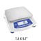 Balance Scale 7.5" x 5.7" Reliable 2,200 g Capacity for Accurate Measurements to 0.1 g